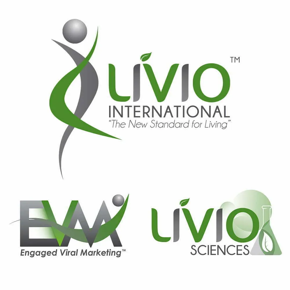 KRB Graphics brand identity design – Livio logo suite