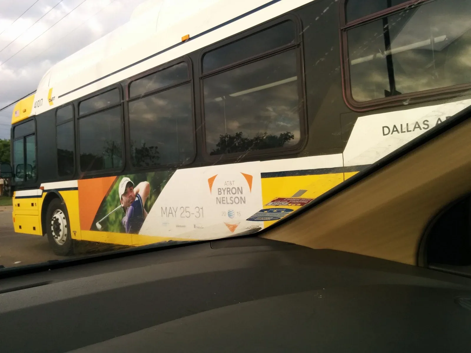 KRB Graphics print design advertisement – bus