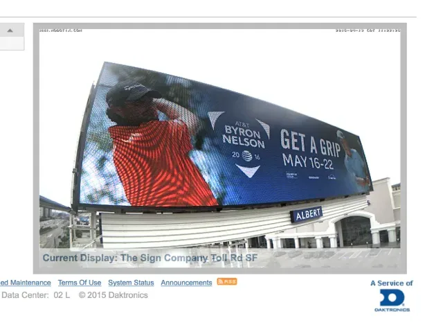 KRB Graphics print design advertisement – drone billboard