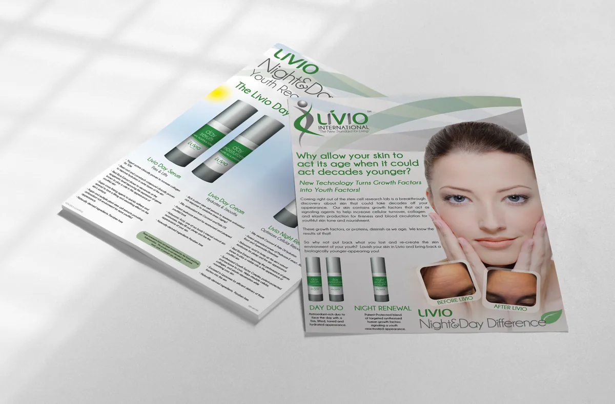 KRB Graphics print design print collateral – flyer
