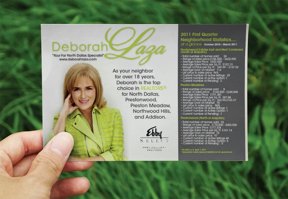 KRB Graphics print design print collateral – postcard